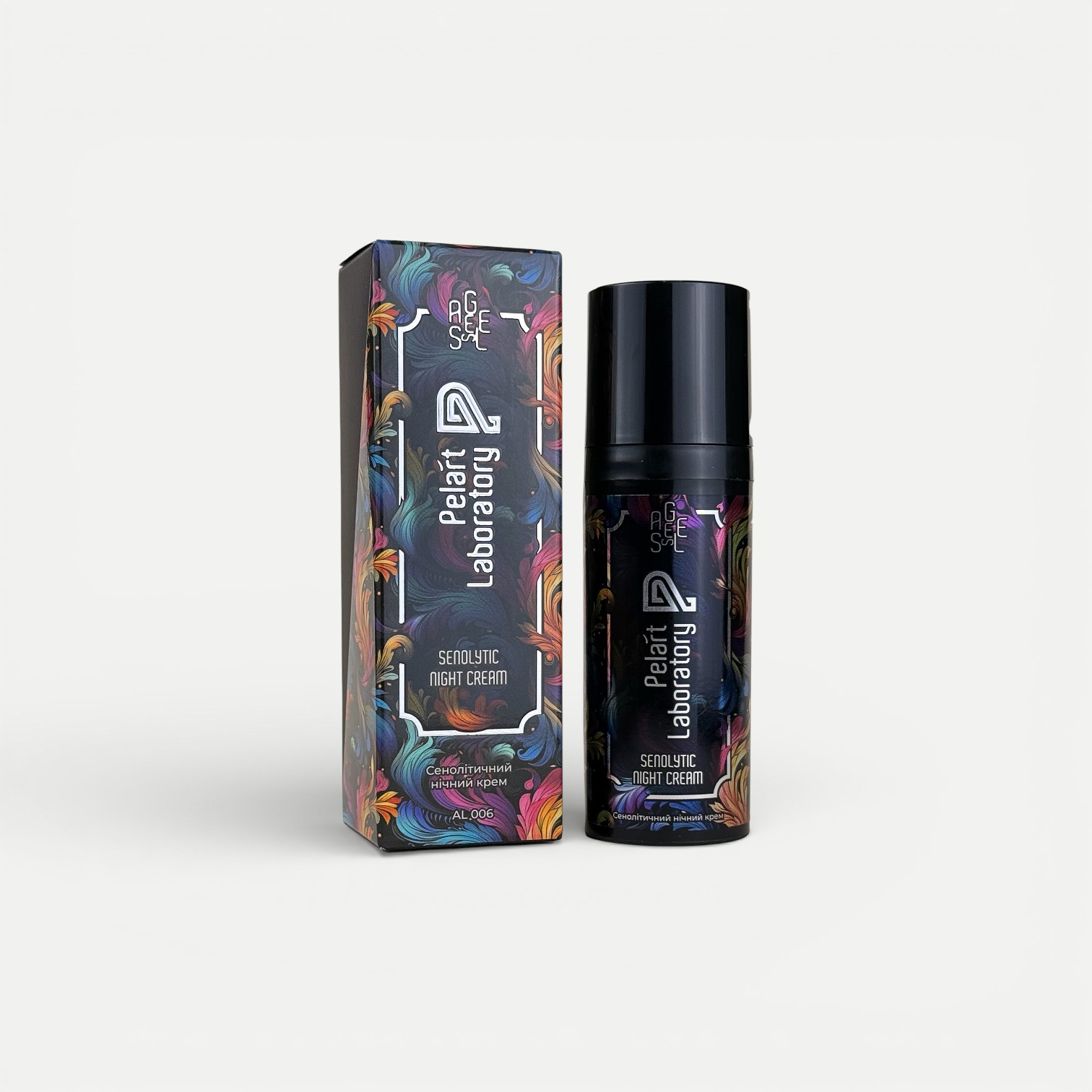 Crème de nuit sénolytique pour le visage, Ageless Line, 50 ml